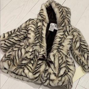 Gorgeous Girls Faux Fur Coat 💖 NWT!